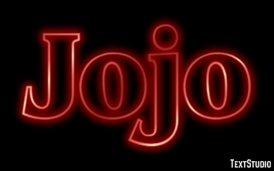Jojo Efeito de texto