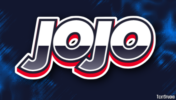 Jojo Efeito de texto