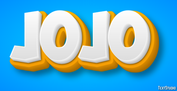 Jojo Efeito de texto
