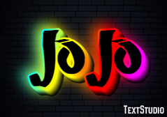 Jojo Efeito de texto
