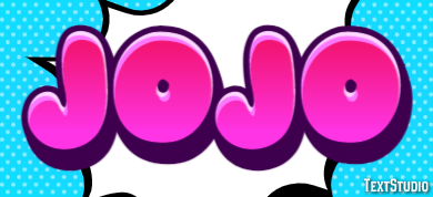 Jojo Efeito do texto