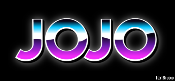 Jojo Efeito de texto