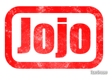 Jojo Efeito de texto