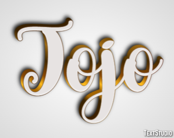 Jojo Efeito de texto