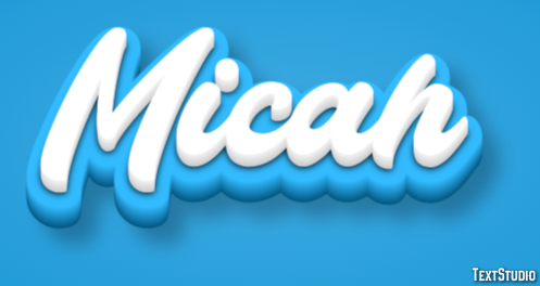 Micah Effetto testo