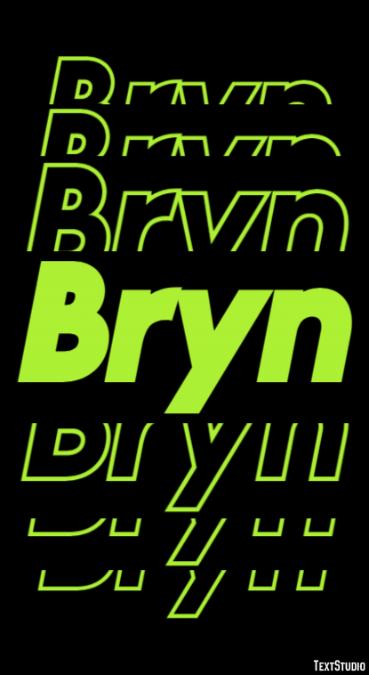 Bryn Effetto testo