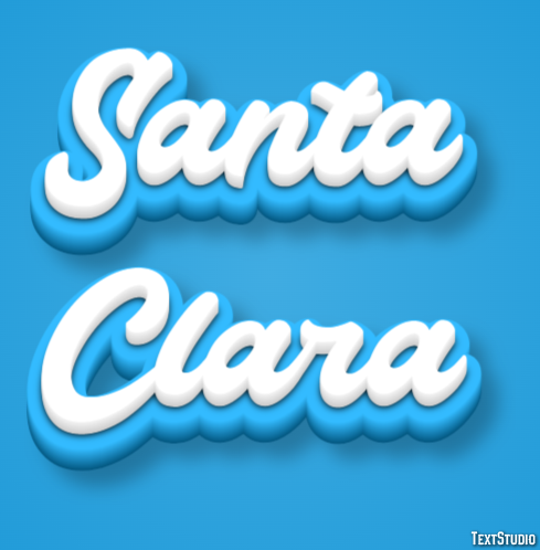 Santa Clara Efekt tekstowy