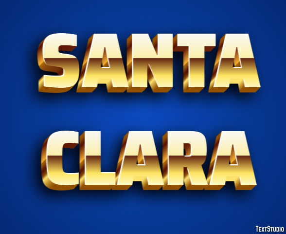 Santa Clara Efekt tekstowy