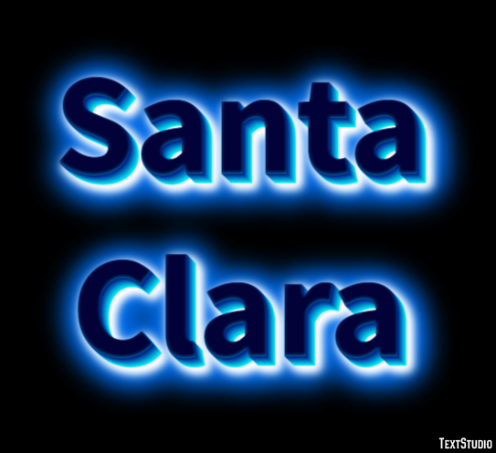 Santa Clara Efekt tekstowy