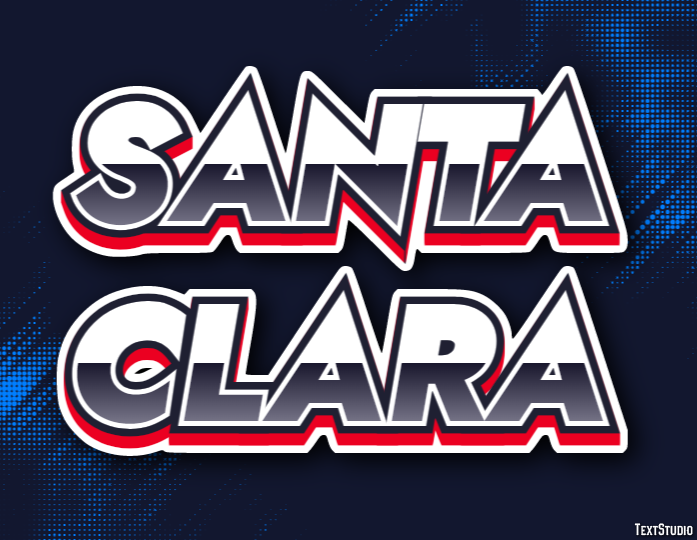 Santa Clara Efekt tekstowy