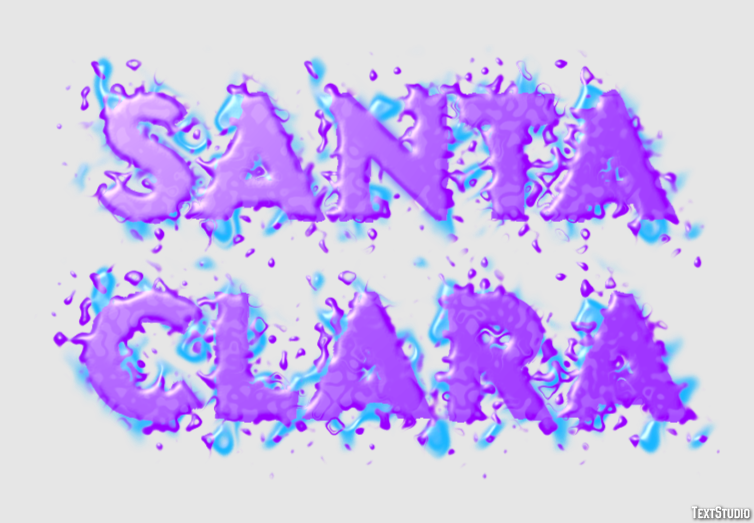 Santa Clara Efekt tekstowy