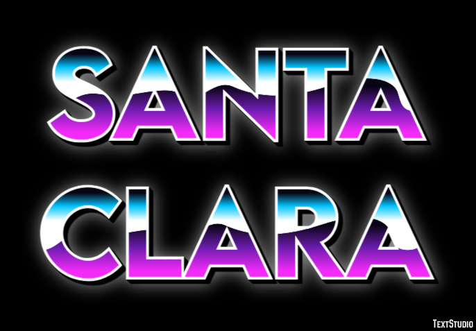 Santa Clara Efekt tekstowy