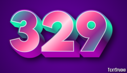329 Text Effect