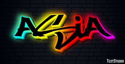 Asia Text effect