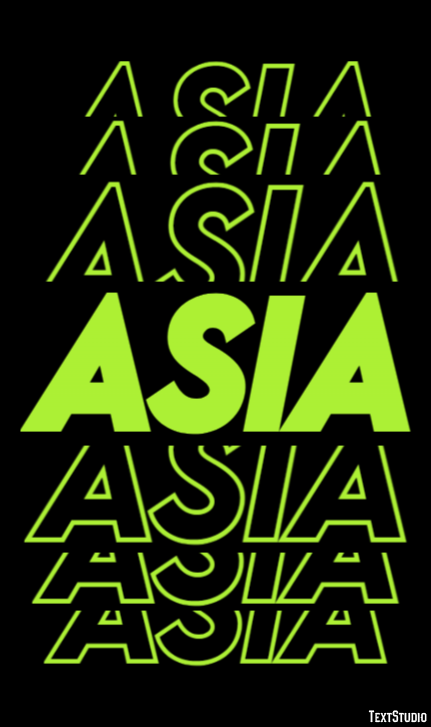 Asia Effet de Texte