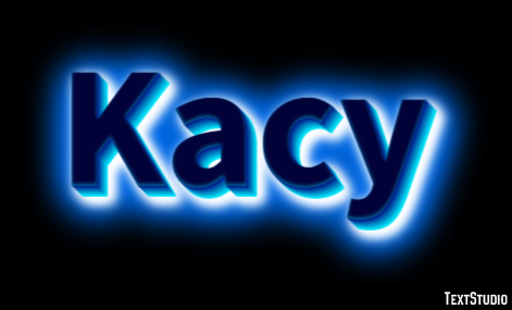 Kacy Text effect
