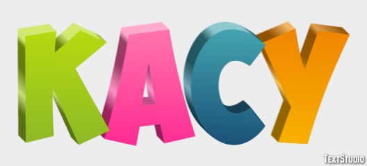 Kacy Text effect