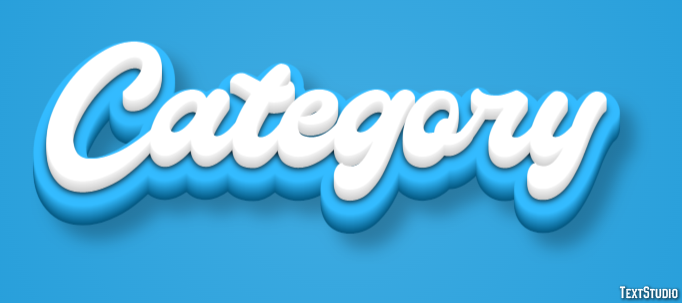 Category Efecto de Texto