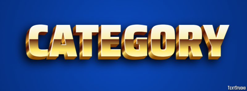 Category Efecto de Texto