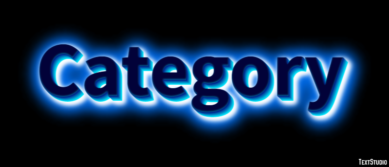 Category Efecto de Texto