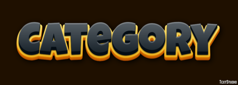 Category Efecto de Texto