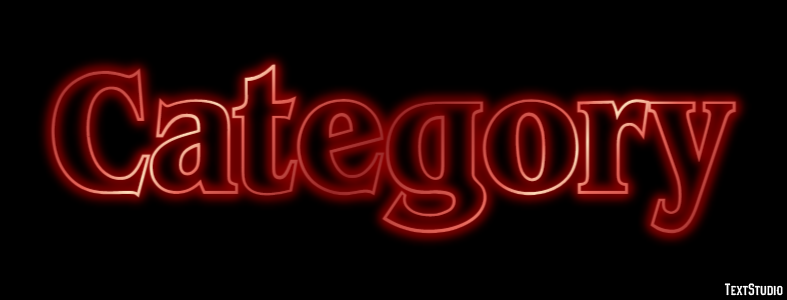 Category Efecto de Texto