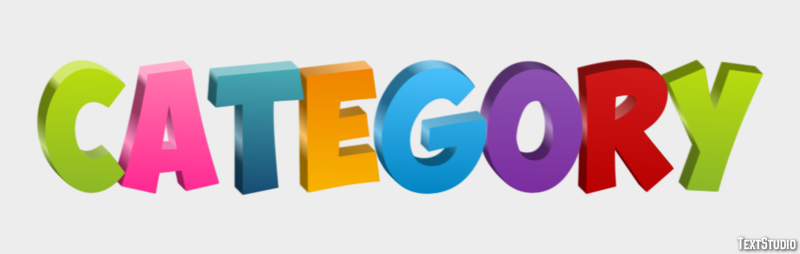 Category Эффект текста
