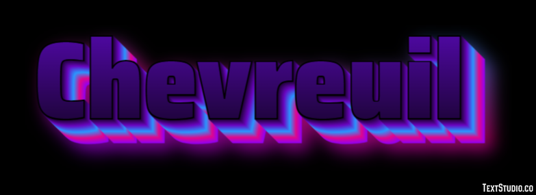 Chevreuil Texteffekt