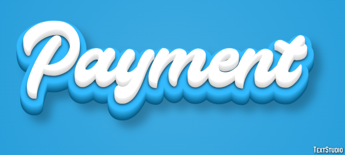 Payment Effet de Texte