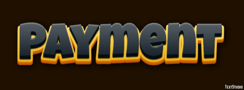 Payment Effet de Texte