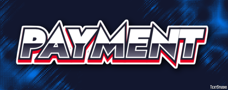 Payment Efeito de texto