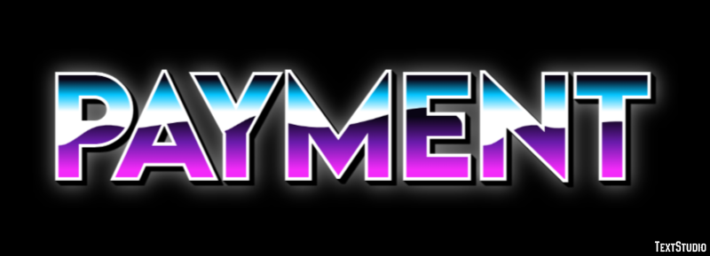 Payment Efeito de texto