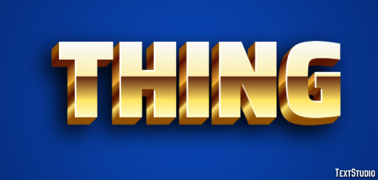 Thing Texteffekt