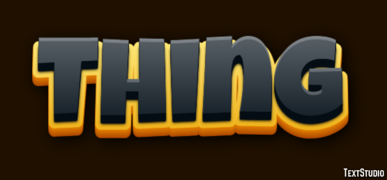 Thing Texteffekt