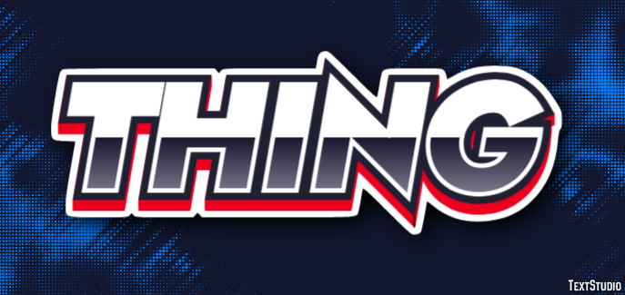 Thing Text Effect
