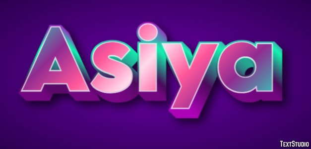 Asiya Effetto testo