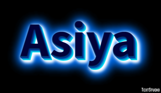 Asiya Tekst Effect
