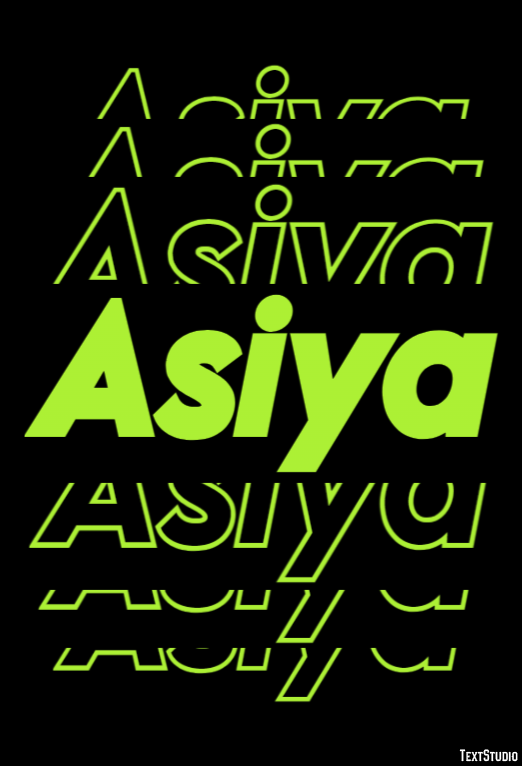 Asiya Effetto testo