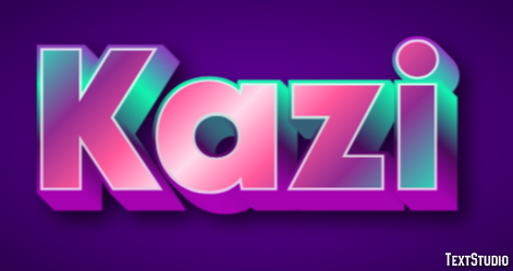 Kazi Texteffekt