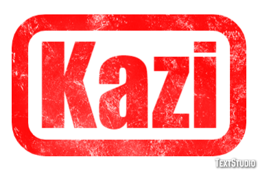 Kazi Texteffekt