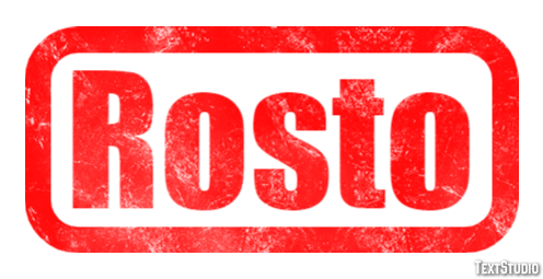 Rosto Text Effect