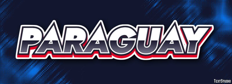 Paraguay Texteffekt