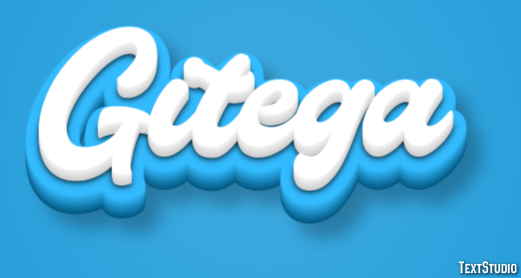 Gitega Efekt tekstowy