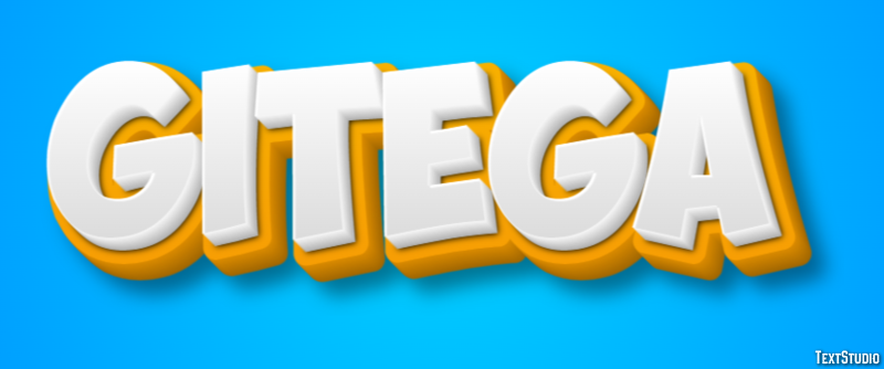Gitega Efekt tekstowy