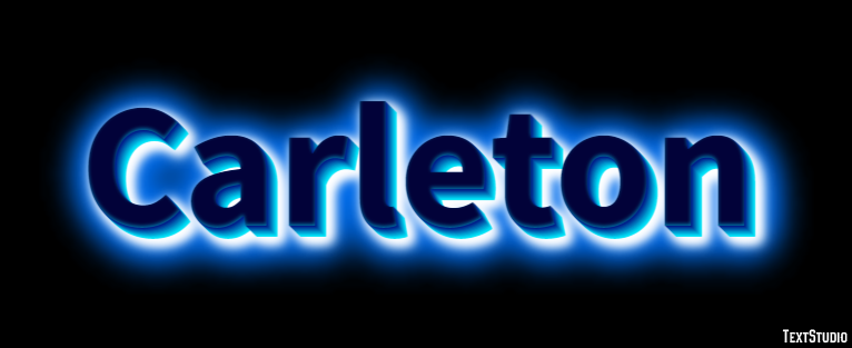 Carleton Text Effect