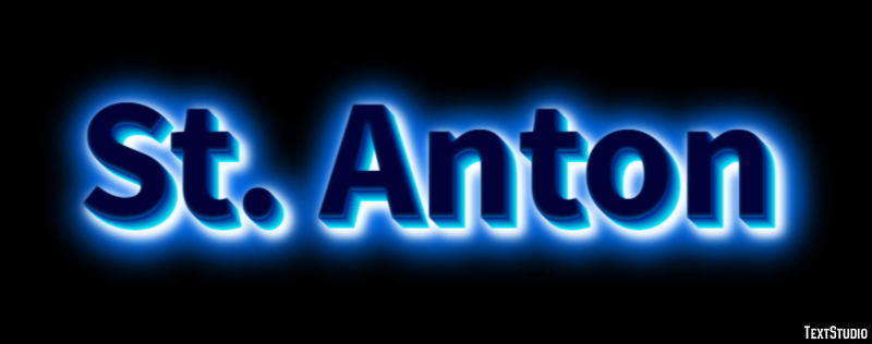 St. Anton Efekt tekstowy