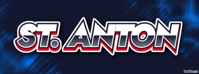 St. Anton Tekst Effect