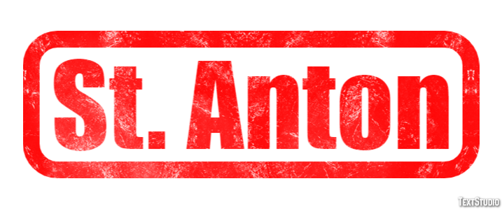 St. Anton Tekst Effect