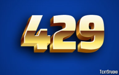 429 Text Effect