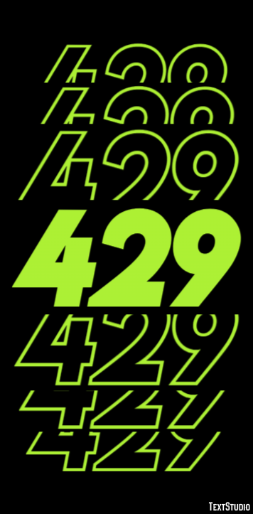 429 Text effect